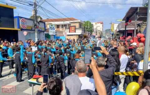 Banda Marcial de Poá Conquista Triunfo na XVII Confaban de Santa Isabel
